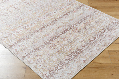 Surya Amelie AML-2401 Cream Machine Washable Area Rug by LIVABLISS