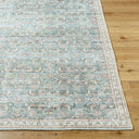 Surya Amelie AML-2403 Pale Blue Machine Washable Area Rug by LIVABLISS