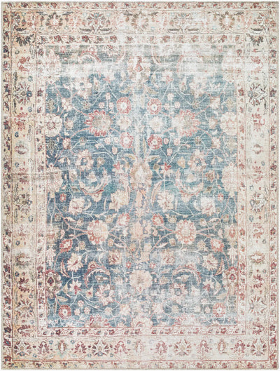 Livabliss x Becki Owens Amelie AML-2410 Teal Area Rug