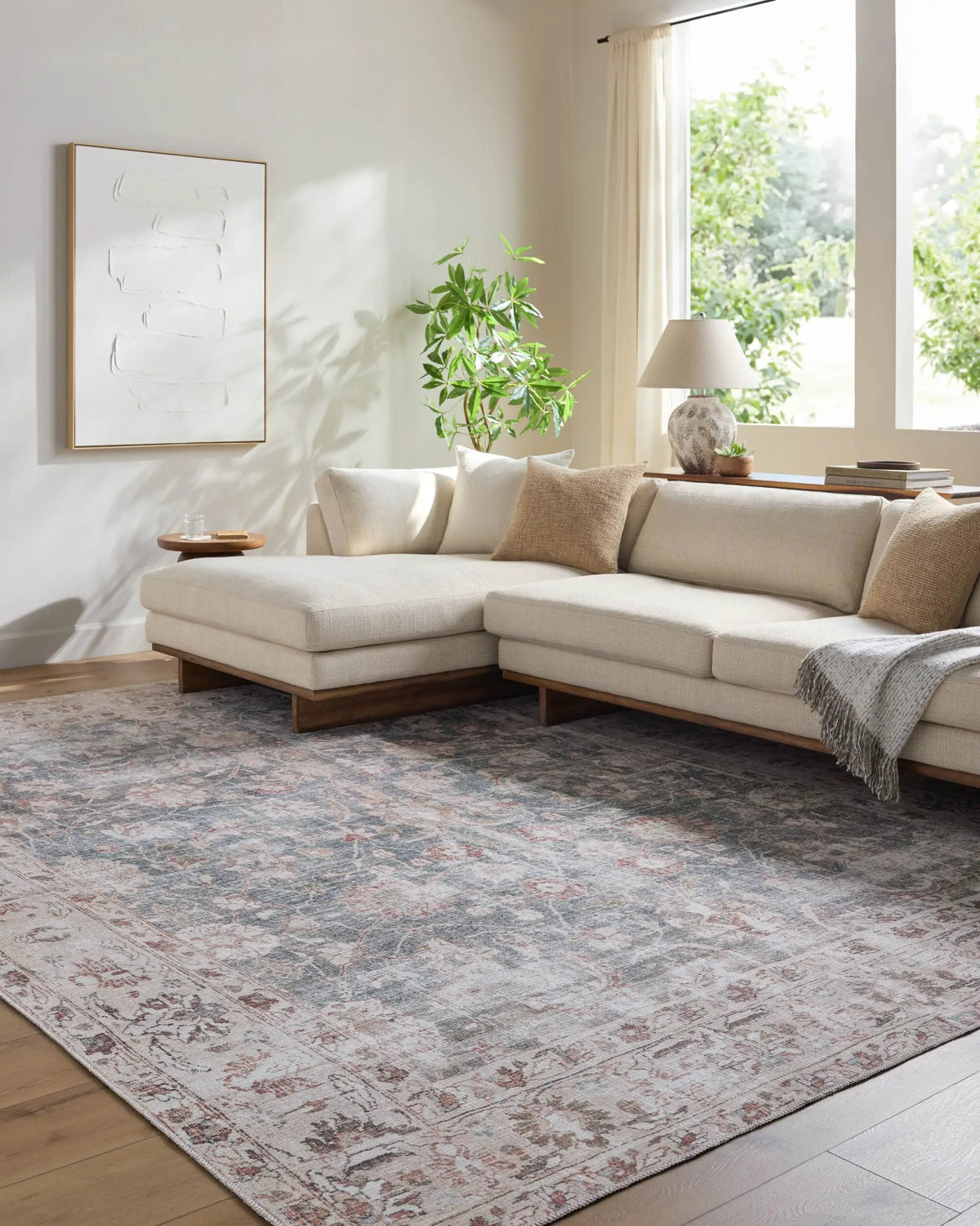 Livabliss x Becki Owens Amelie AML-2410 Teal Area Rug