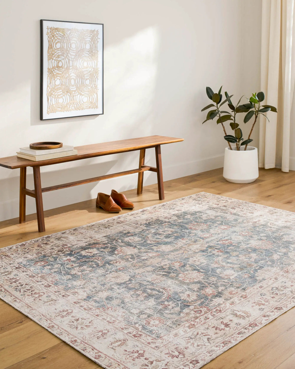 Livabliss x Becki Owens Amelie AML-2410 Teal Area Rug