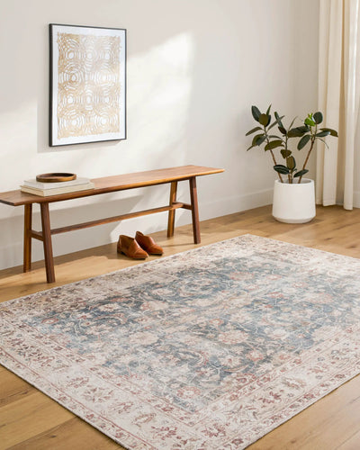 Livabliss x Becki Owens Amelie AML-2410 Teal Area Rug