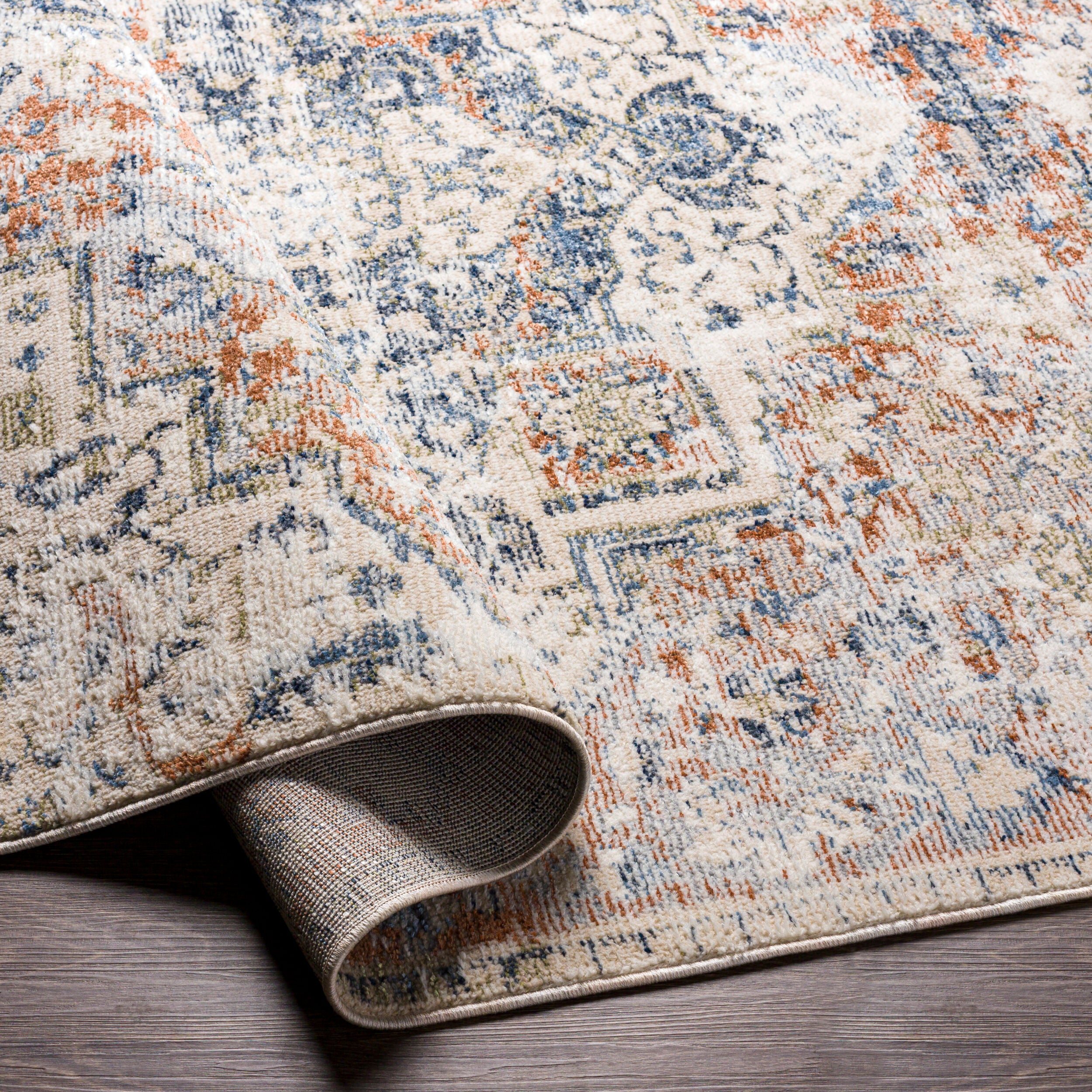 Surya Amore AMO-2311 Navy Area Rug by LIVABLISS