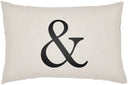 Surya Ampersand AMP-001 Lumbar Pillow by LIVABLISS