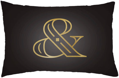Surya Ampersand AMP-004 Lumbar Pillow by LIVABLISS