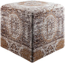 Surya Amsterdam AMPF-002 Furniture Ottoman by LIVABLISS