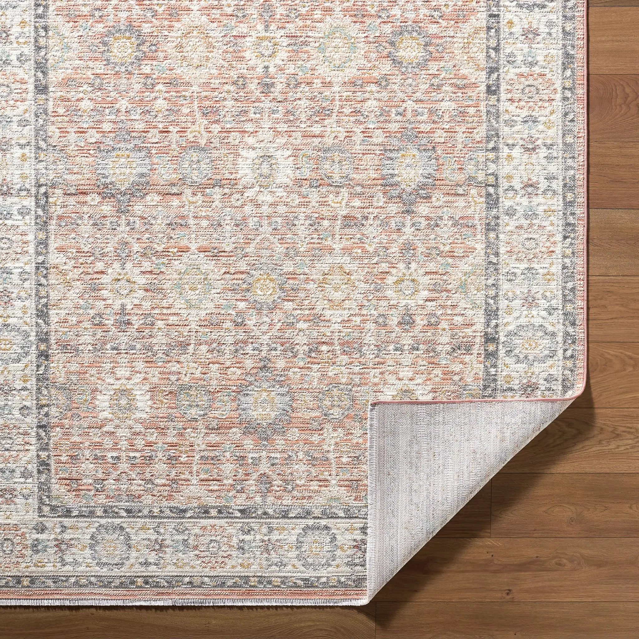 Amir AMR-2305 Rose Area Rug by LIVABLISS
