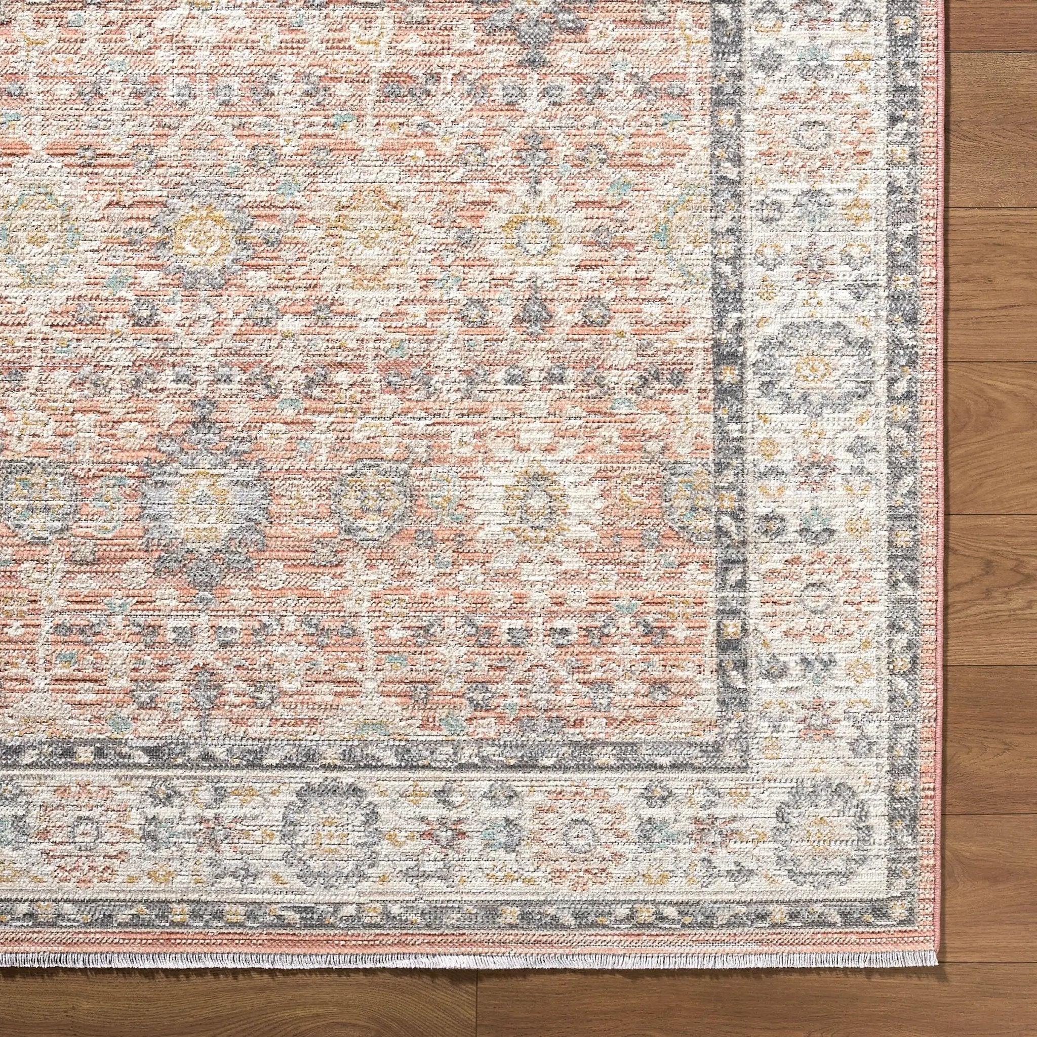Amir AMR-2305 Rose Area Rug by LIVABLISS