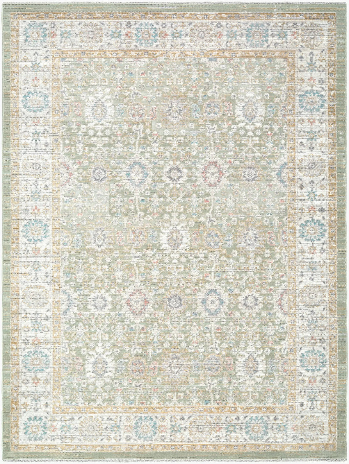 LIVABLISS Amir AMR-2307 Medium-Brown Area Rug