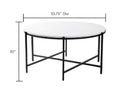 Surya Anaya ANA-001 Furniture Coffee Table by LIVABLISS