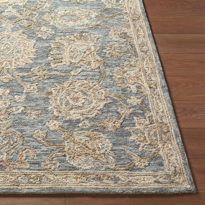 Livabliss Arnold AOD-2300 Slate Gray Area Rug by LIVABLISS