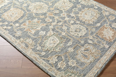 Livabliss Arnold AOD-2302 Slate Gray Area Rug by LIVABLISS