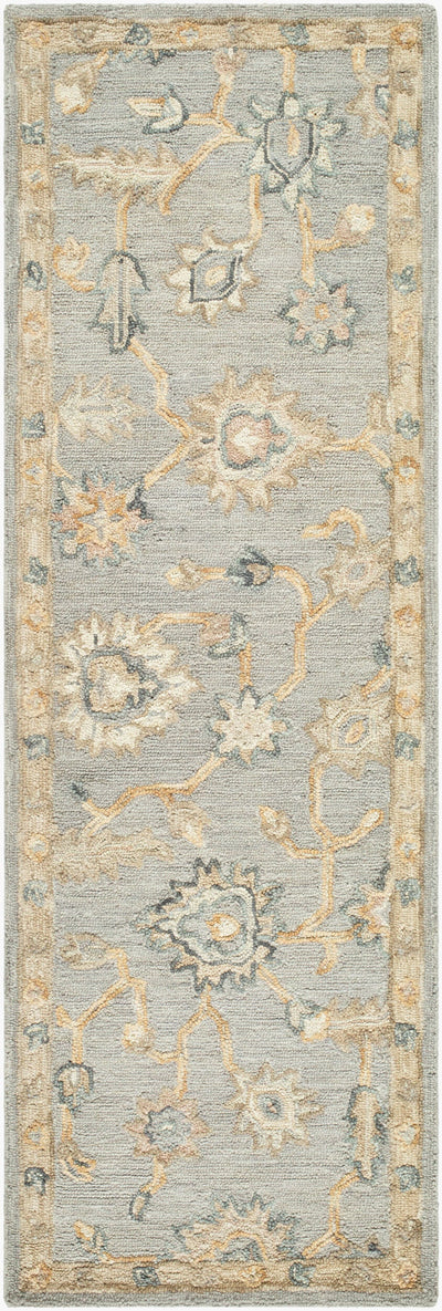 Livabliss Arnold AOD-2303 Pewter Area Rug by LIVABLISS