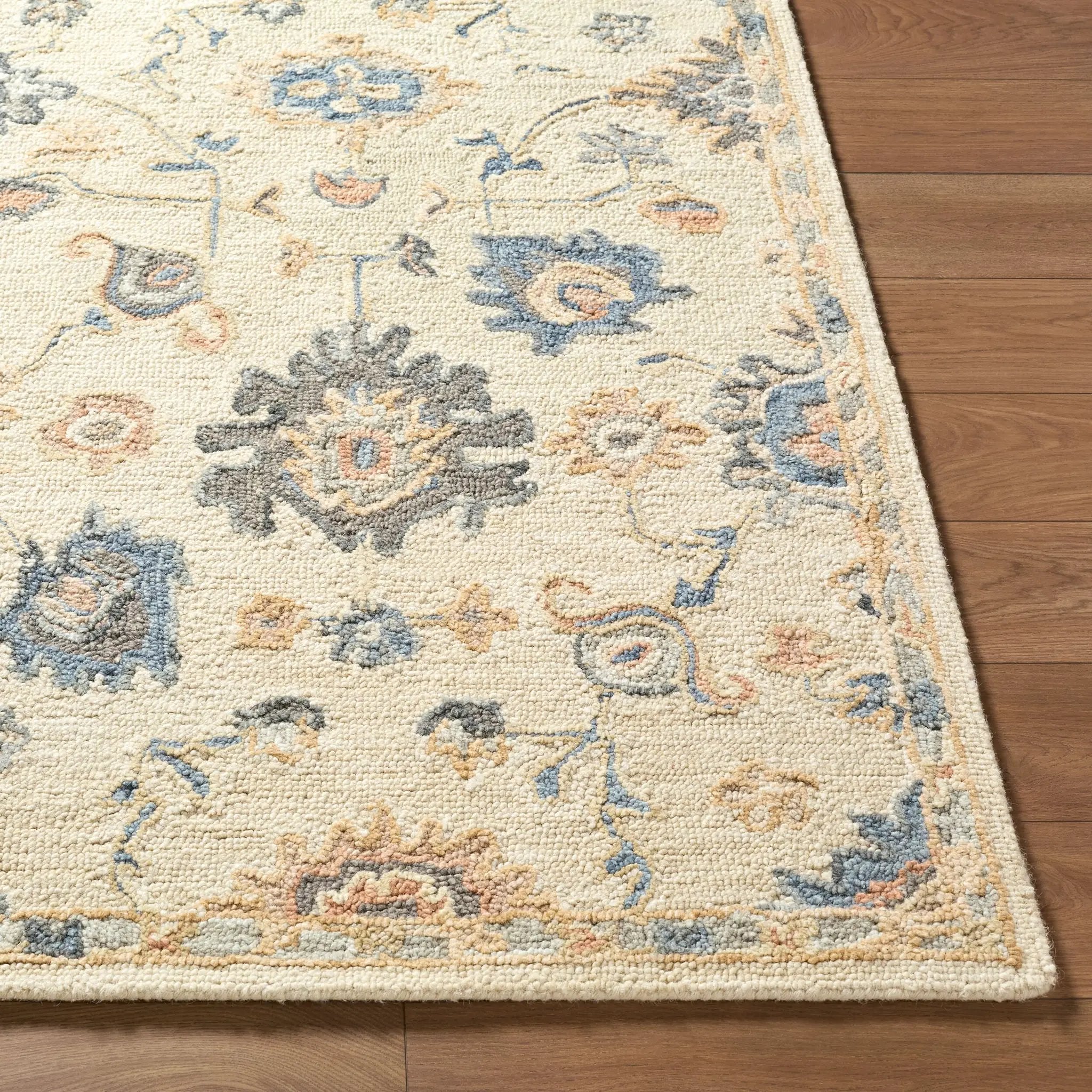 Arnold AOD-2304 Ivory Area Rug by LIVABLISS