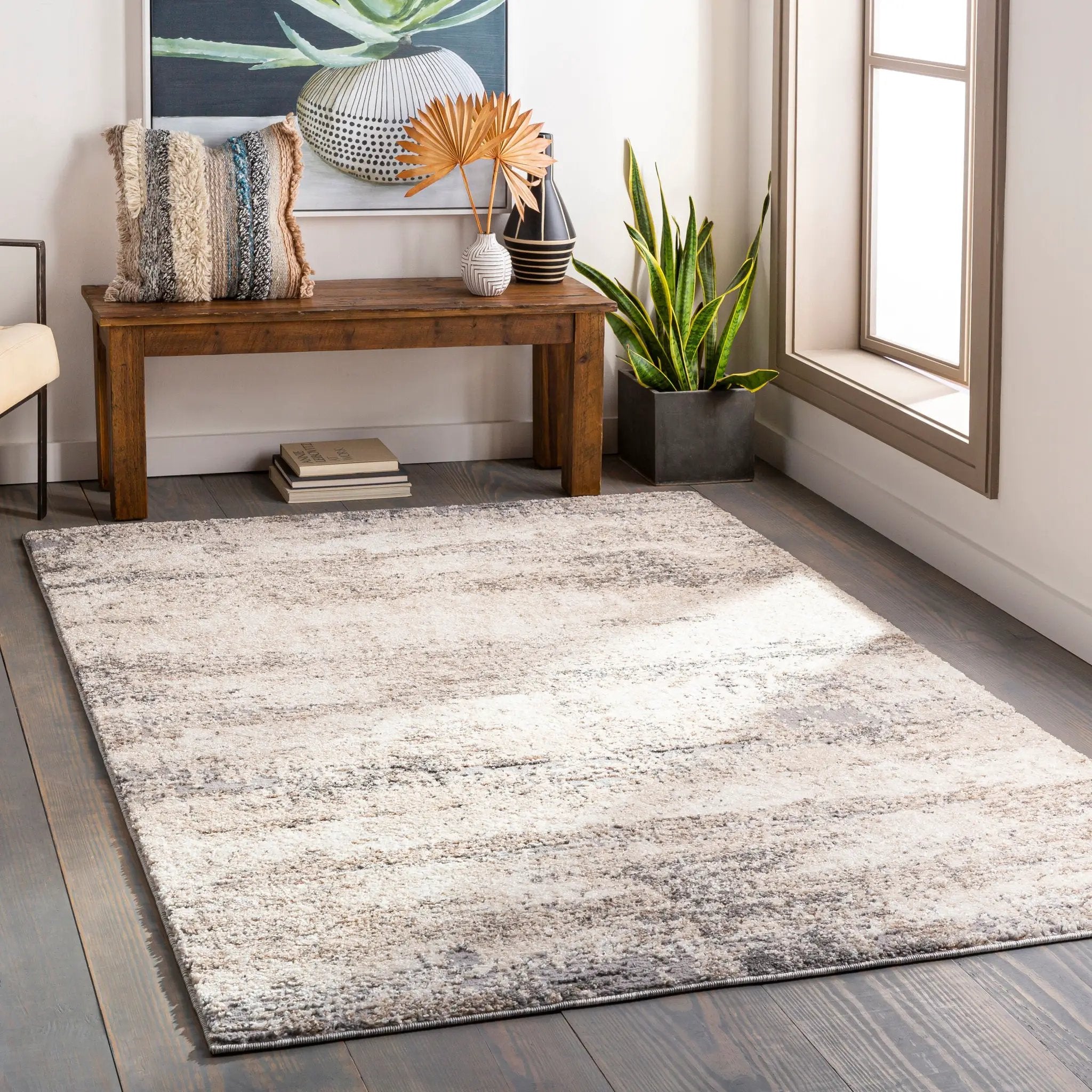 Andorra ARD-2300 Beige Area Rug by LIVABLISS