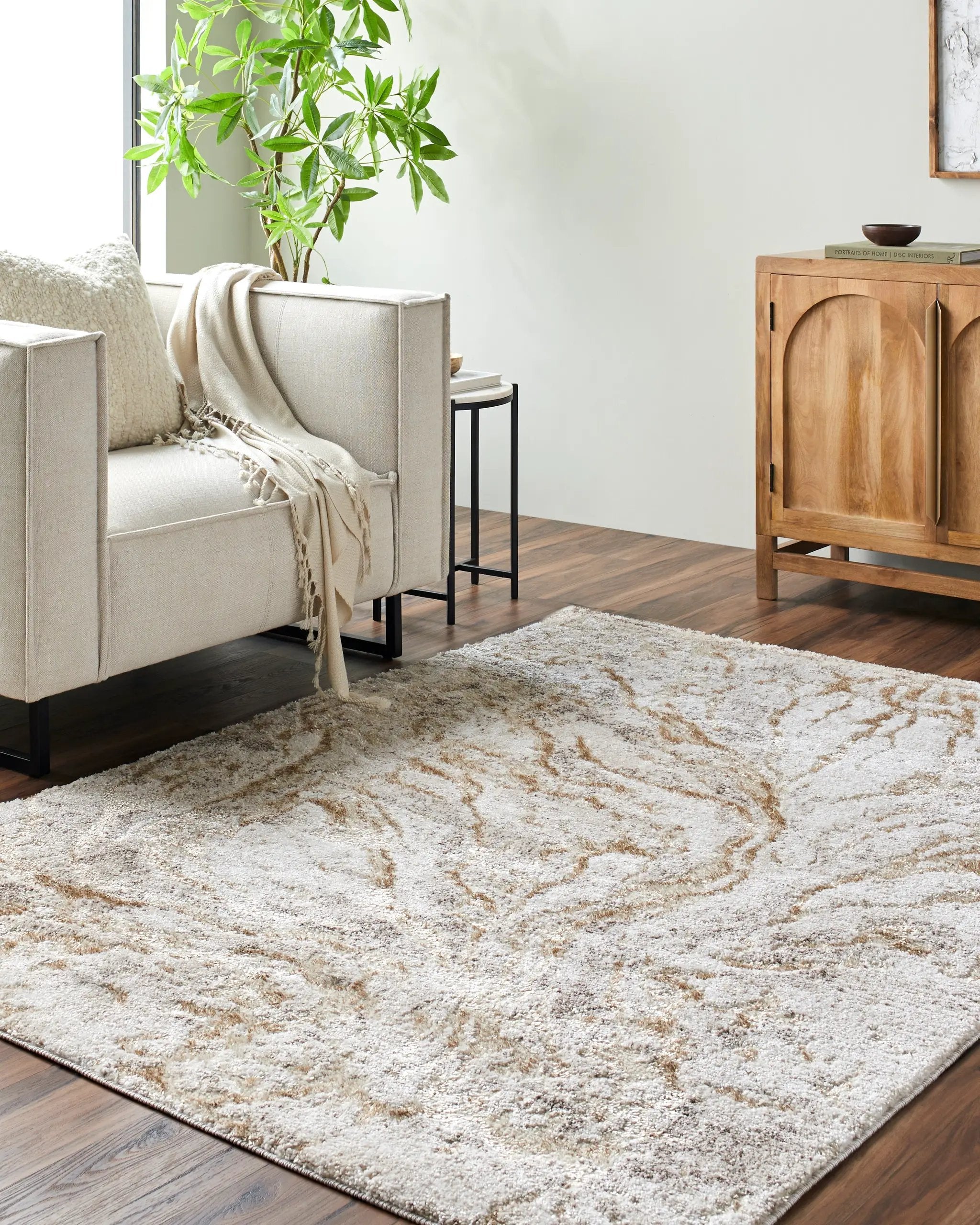 Andorra Plus ARP-2300 Light-Gray Area Rug by LIVABLISS