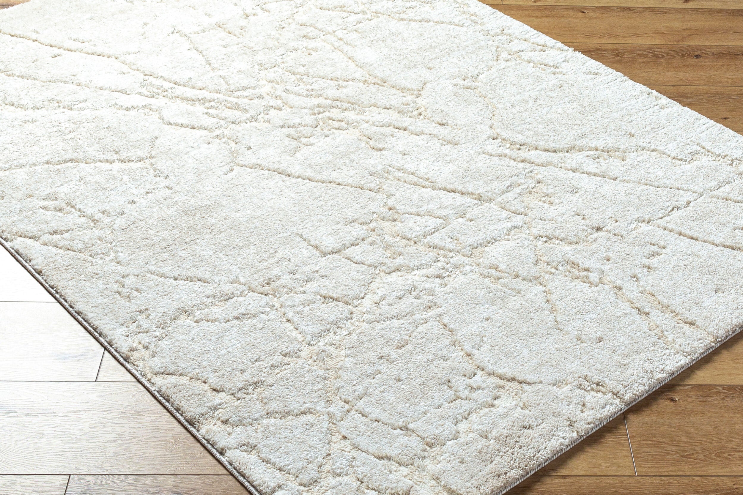 Andorra Plus ARP-2312 White Area Rug