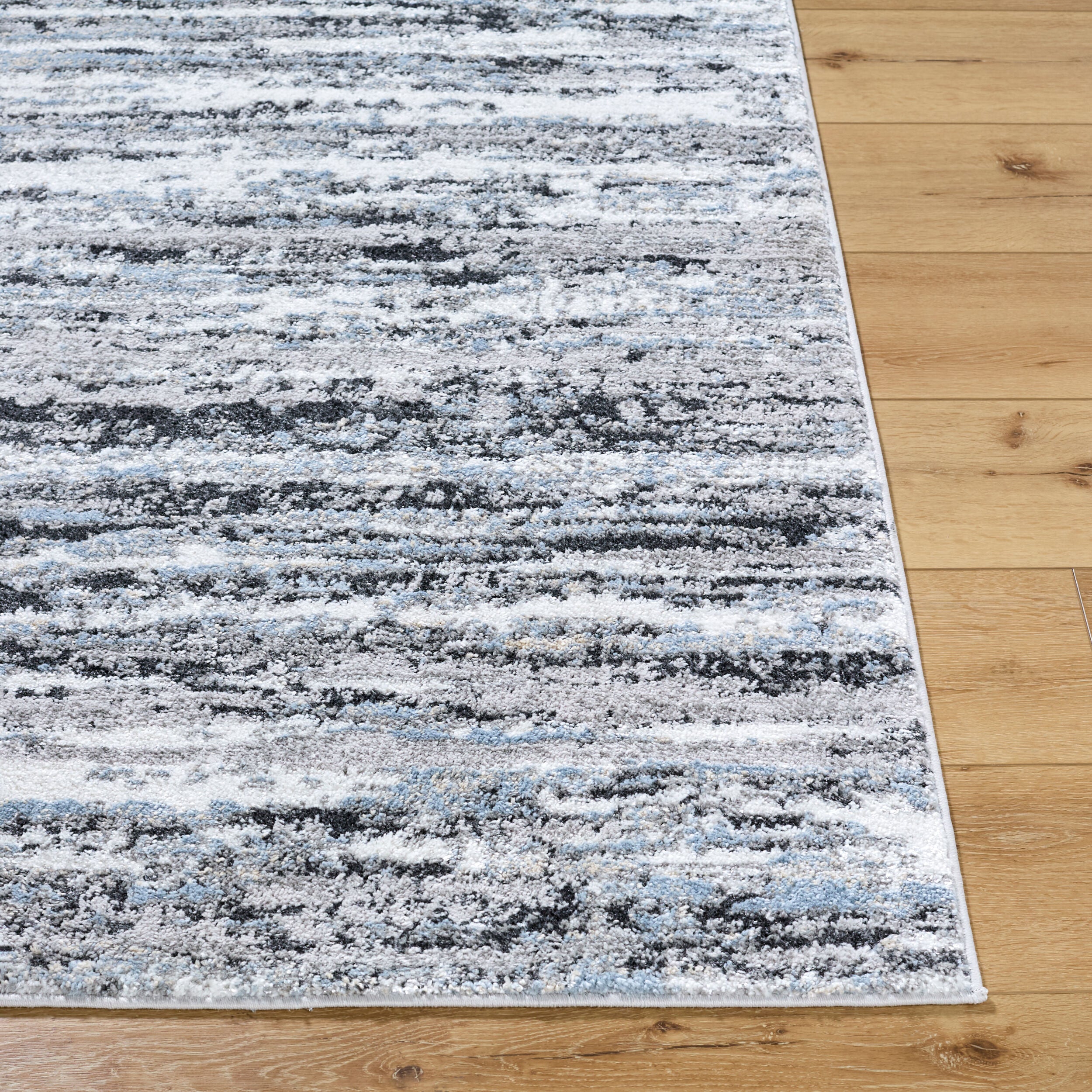 Surya Andorra Plus ARP-2321 Black Area Rug by LIVABLISS
