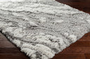 Surya Alta Shag ASG-2301 Gray Area Rug by LIVABLISS