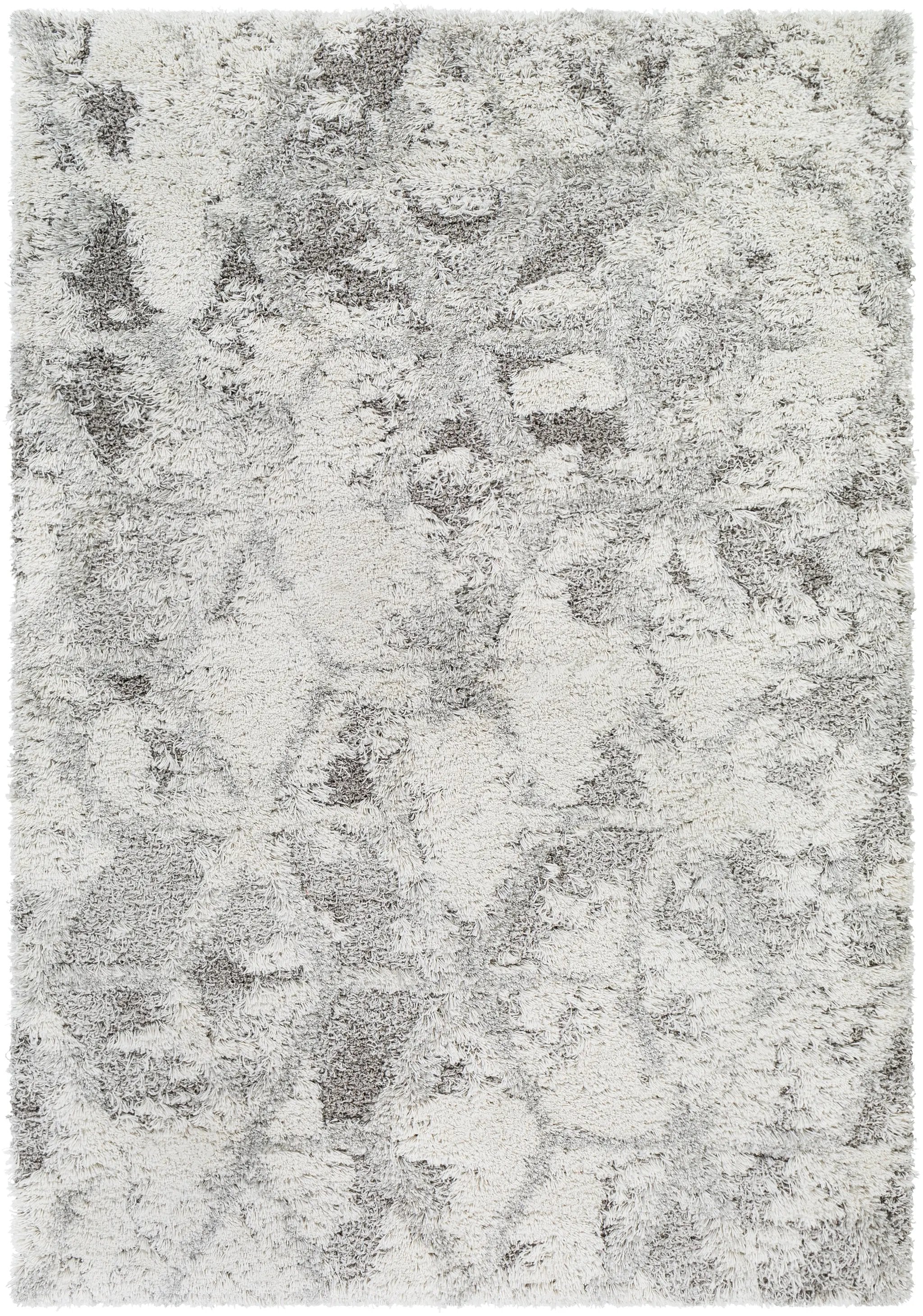 Alta Shag ASG-2302 Light-Gray Area Rug by LIVABLISS