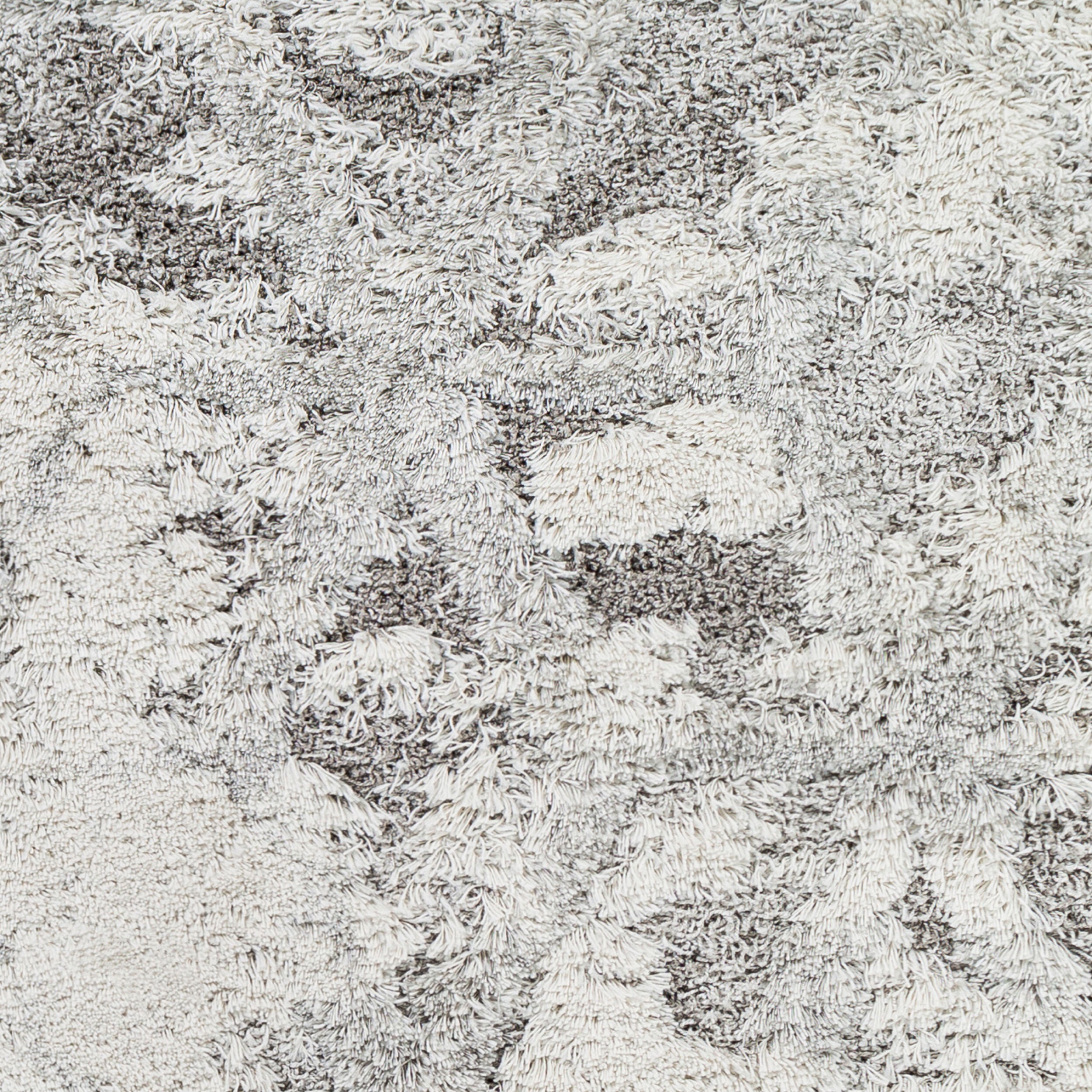 Surya Alta Shag ASG-2302 Light Gray Area Rug by LIVABLISS