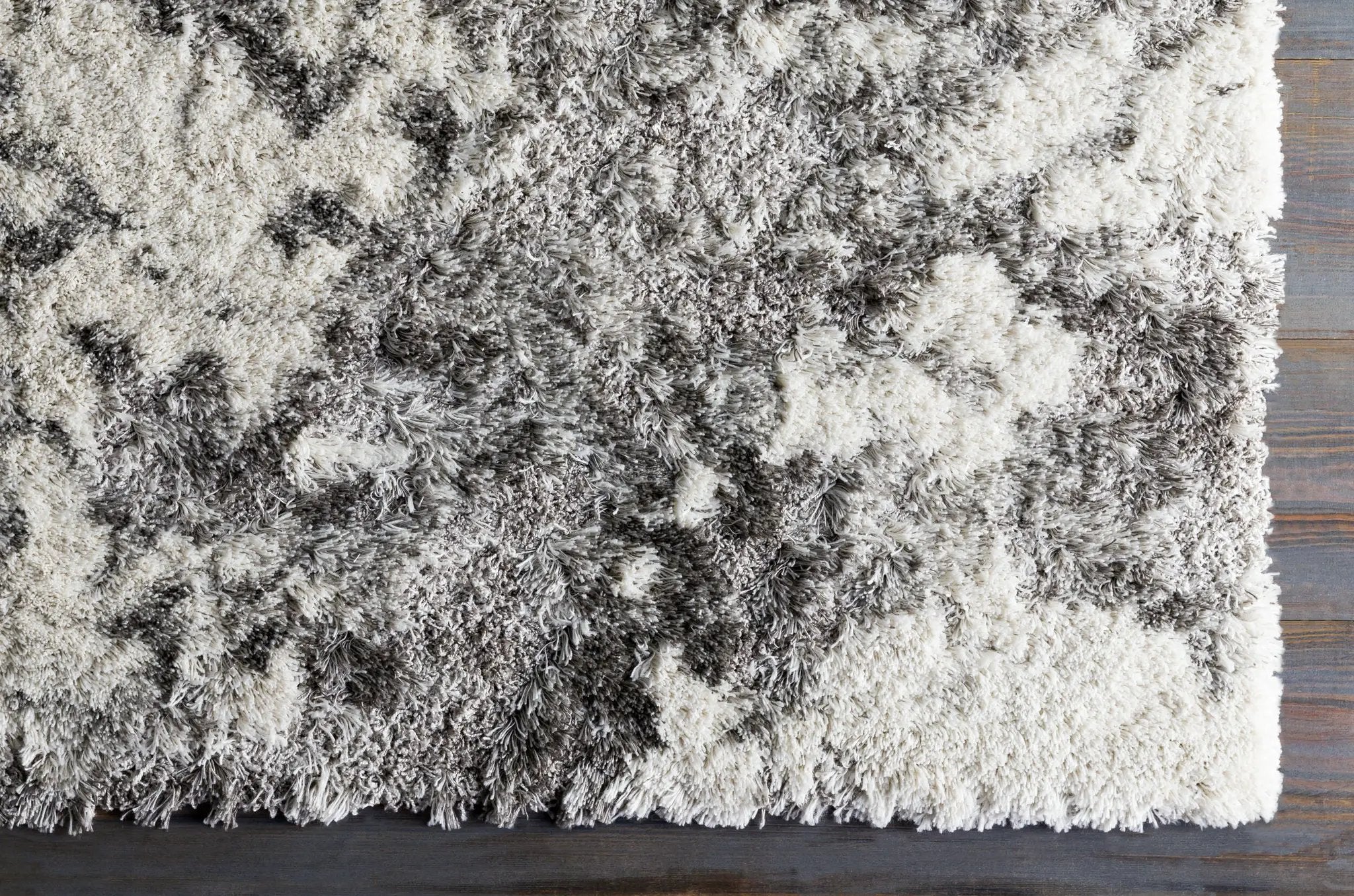 Alta Shag ASG-2304 Off-White Area Rug by LIVABLISS