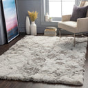 Surya Alta Shag ASG-2305 Off-White Area Rug by LIVABLISS