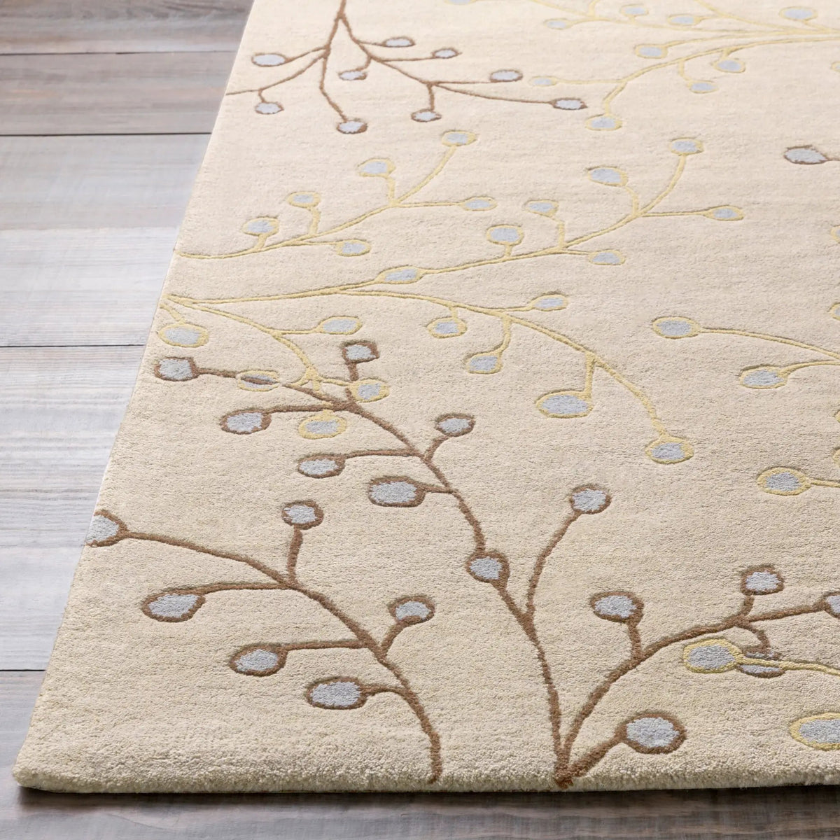Athena ATH-5008 Tan Area Rug by LIVABLISS
