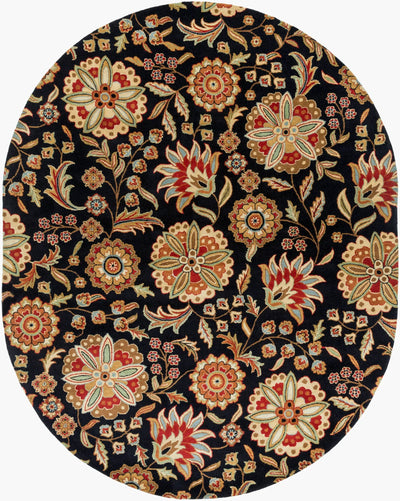 Athena ATH-5017 Black Area Rug by LIVABLISS