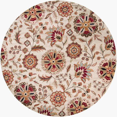 Athena ATH-5035 Ivory Area Rug by LIVABLISS