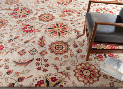 Athena ATH-5035 Ivory Area Rug by LIVABLISS