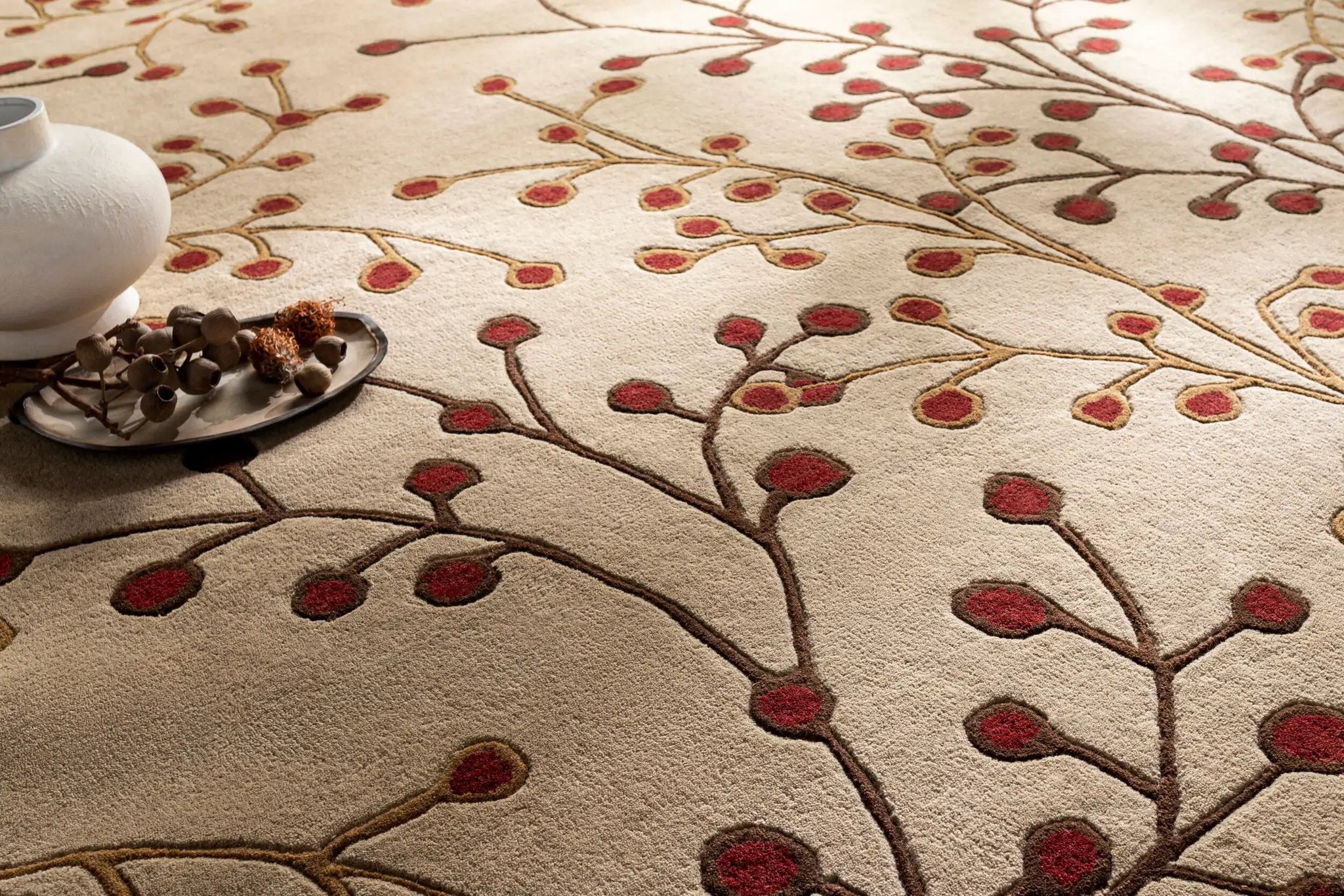 Athena ATH-5053 Tan Area Rug by LIVABLISS