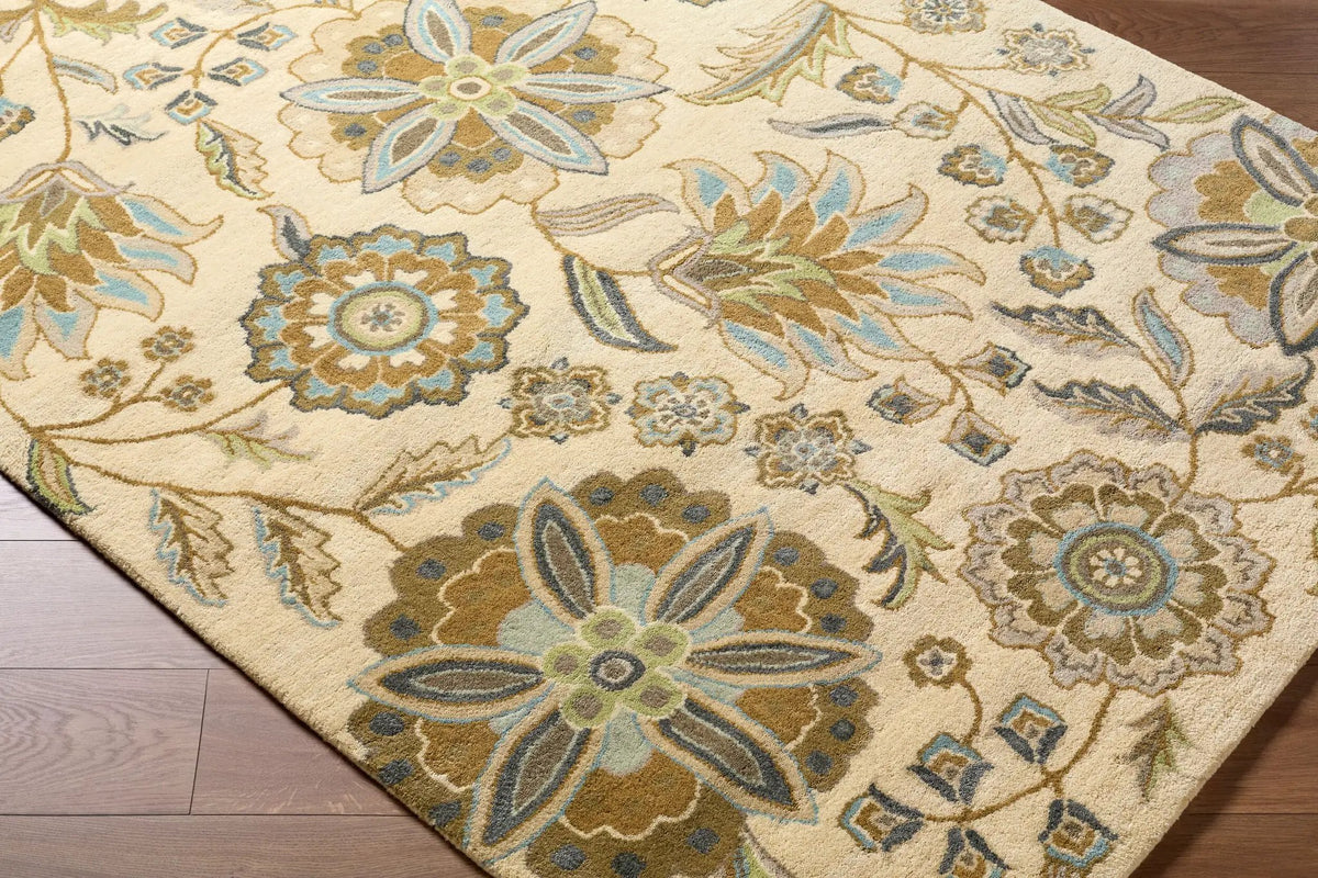 Athena ATH-5063 Ivory Area Rug by LIVABLISS