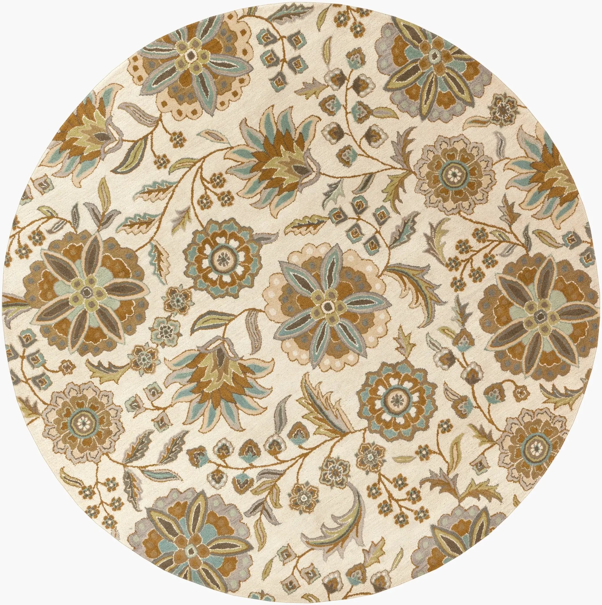 Athena ATH-5063 Ivory Area Rug by LIVABLISS