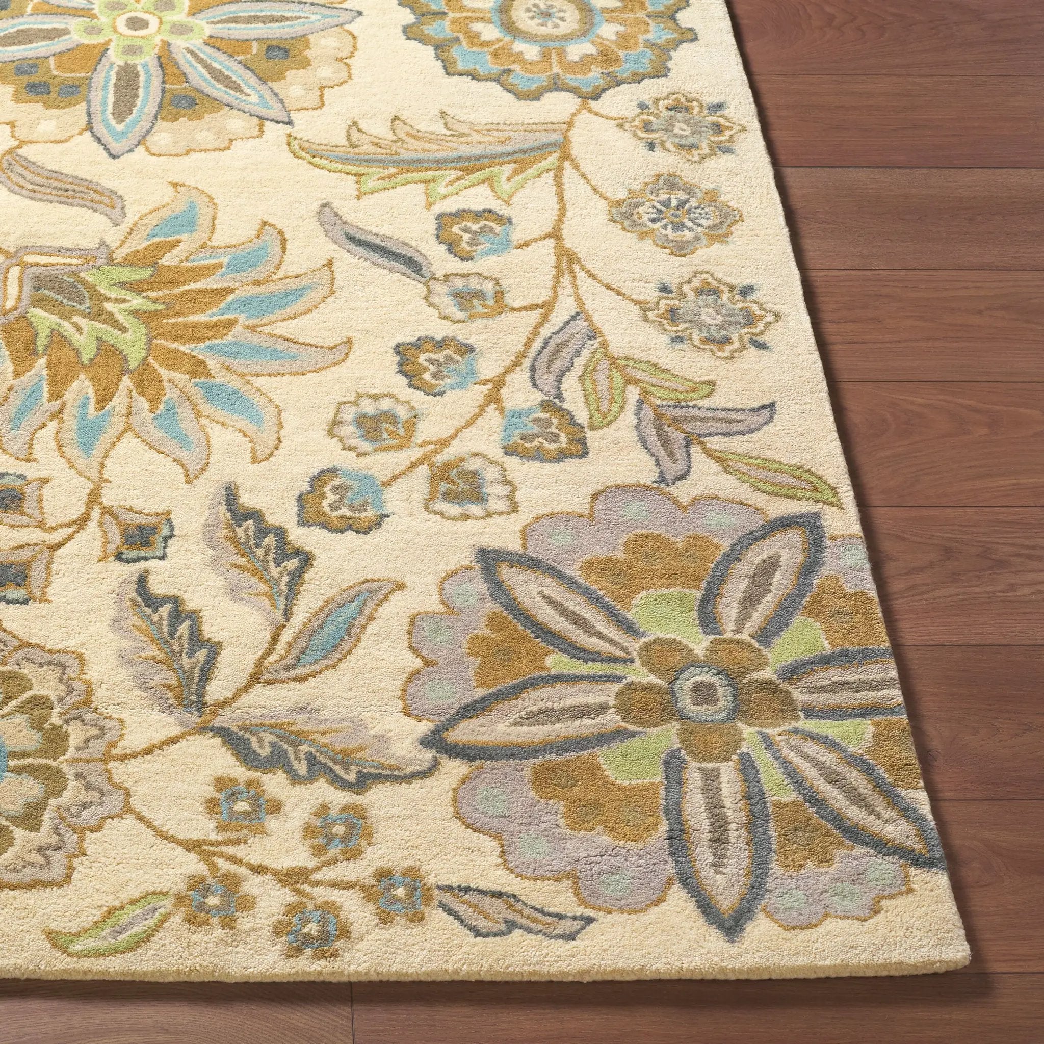 Athena ATH-5063 Ivory Area Rug by LIVABLISS