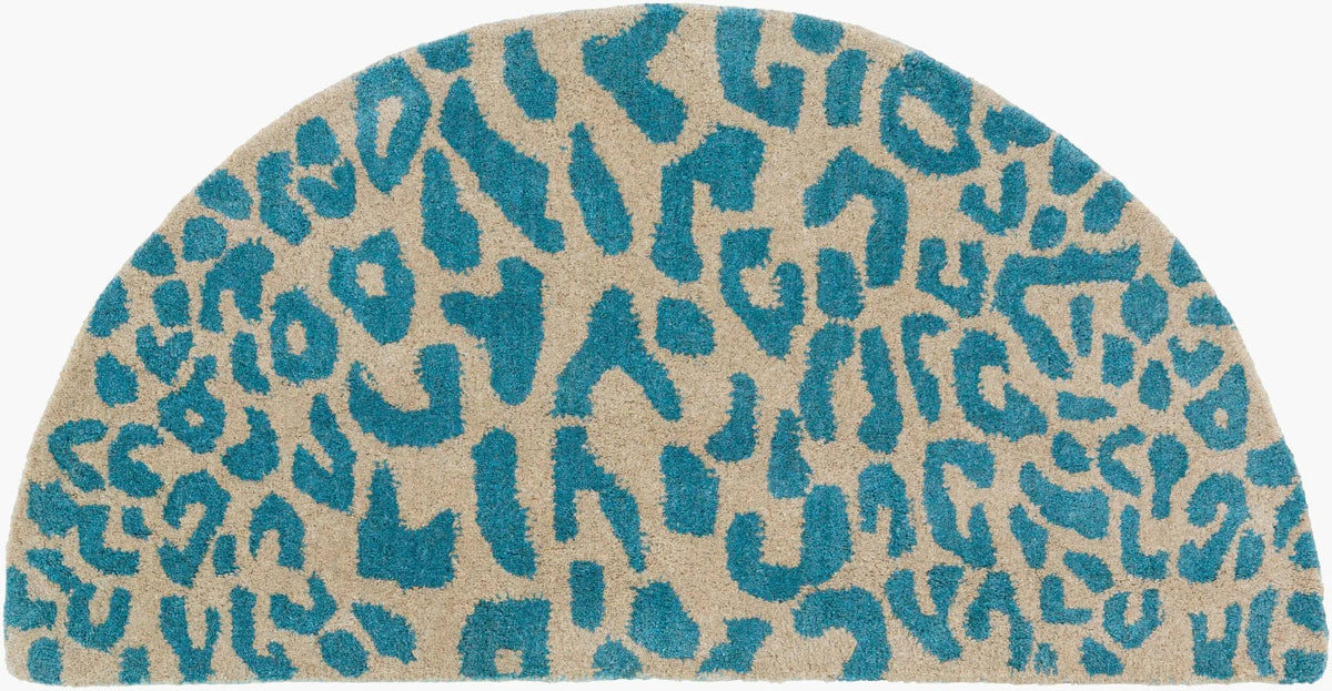Athena ATH-5120 Teal Area Rug by LIVABLISS
