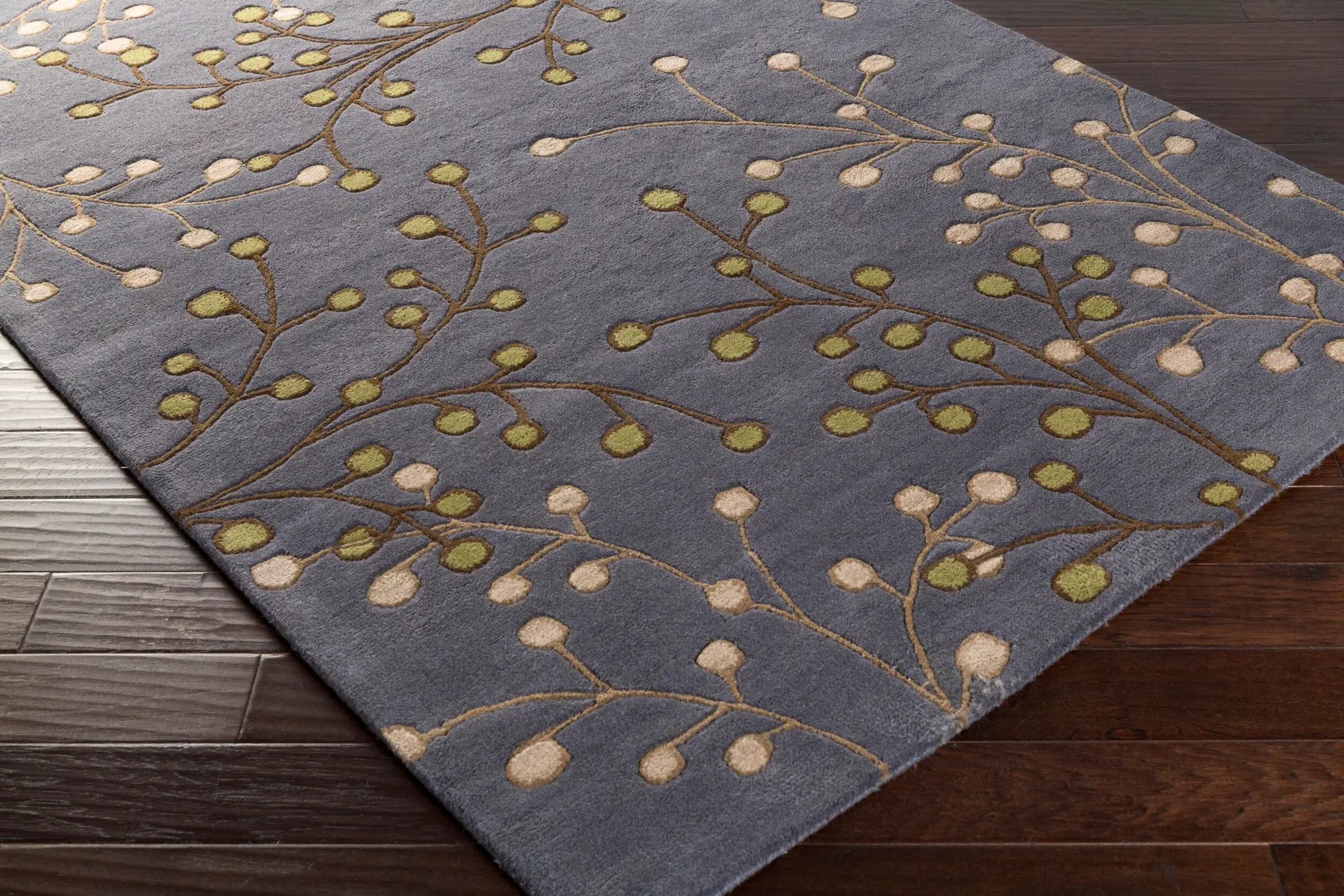 Athena ATH-5125 Gray Area Rug by LIVABLISS