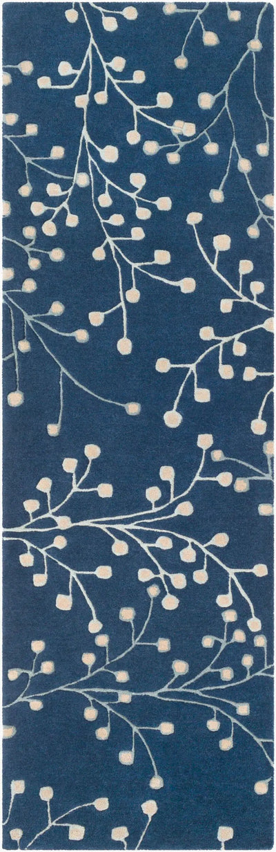 Athena ATH-5156 Ink Blue Area Rug by LIVABLISS