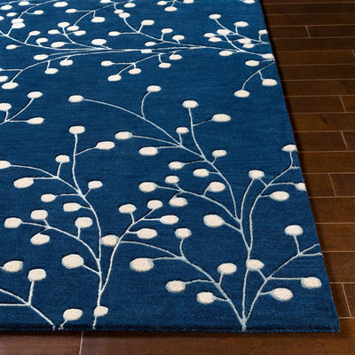 Athena ATH-5156 Ink Blue Area Rug by LIVABLISS