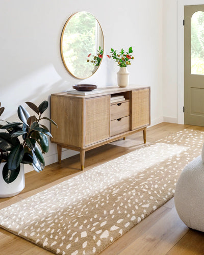 Athena ATH-5162 Light Brown Area Rug by LIVABLISS