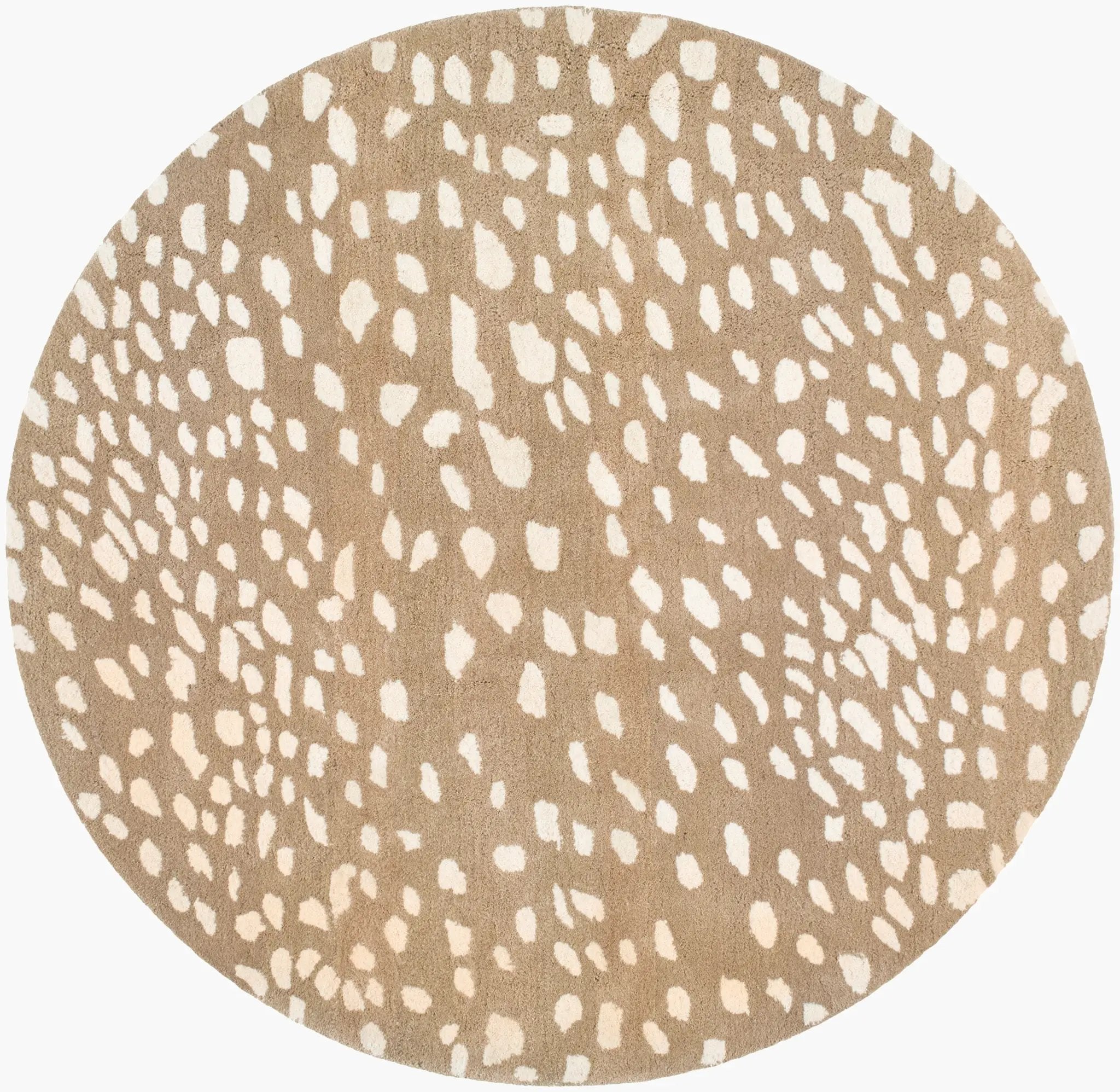 Athena ATH-5162 Light Brown Area Rug by LIVABLISS