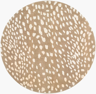 Athena ATH-5162 Light Brown Area Rug by LIVABLISS