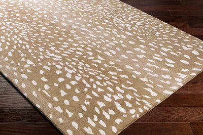 Athena ATH-5162 Light Brown Area Rug by LIVABLISS