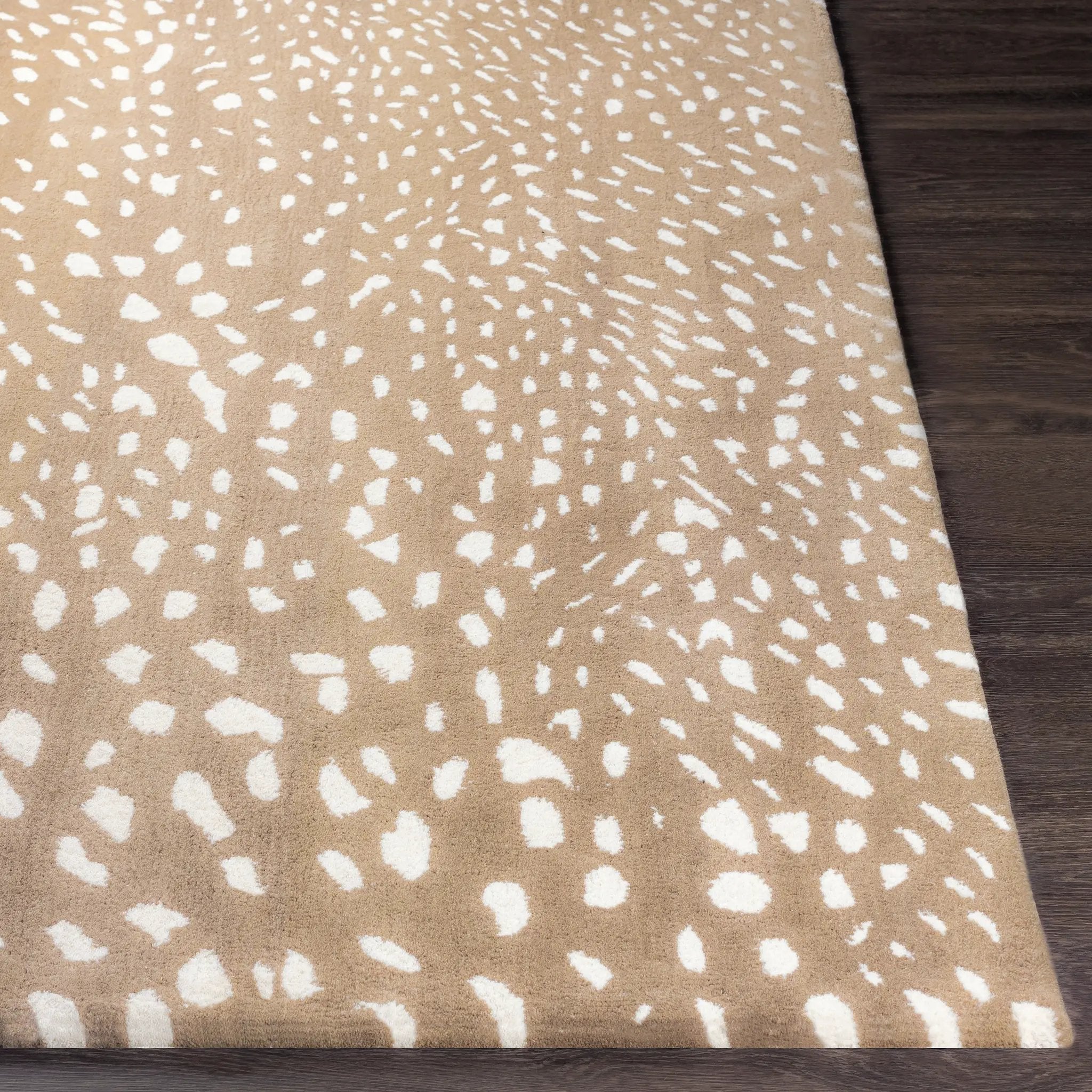 Athena ATH-5162 Light Brown Area Rug by LIVABLISS