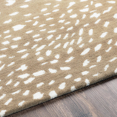 Athena ATH-5162 Light Brown Area Rug by LIVABLISS