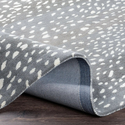 Athena ATH-5163 Medium Gray Area Rug by LIVABLISS
