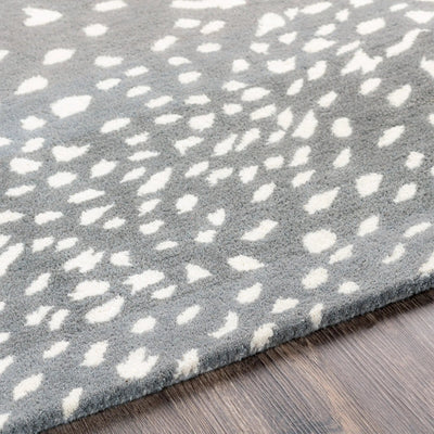 Athena ATH-5163 Medium Gray Area Rug by LIVABLISS