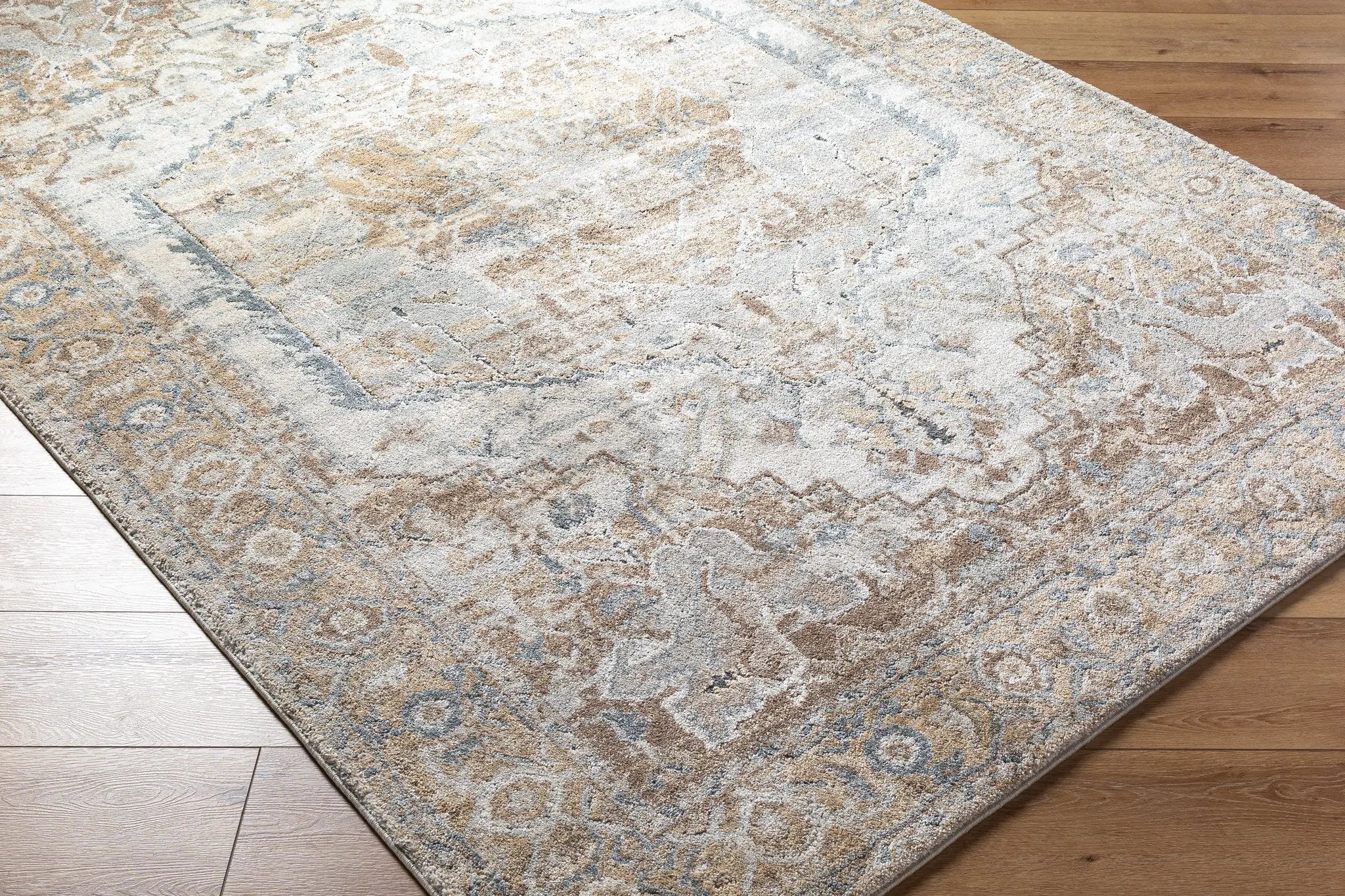 Avellino AVL-2318 Light-Beige Area Rug by LIVABLISS