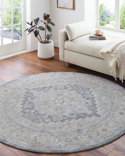 LIVABLISS Avant Garde AVT-2300 Blue Area Rug