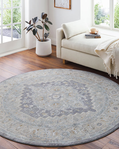 LIVABLISS Avant Garde AVT-2300 Blue Area Rug